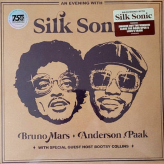 This LP Vinyl is brand new.Format: LP VinylMusic Style: Contemporary R&BThis item's title is: An Evening With Silk Sonic (X)Artist: Bruno; Anderson.Paak; Silk Sonic MarsLabel: ATLANTICBarcode: 075678626654Release Date: 8/26/2022