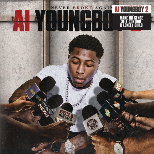 This LP Vinyl is brand new.Format: LP VinylMusic Style: TrapThis item's title is: Ai Youngboy 2Artist: Youngboy Never Broke AgainLabel: ATLANTIC RECORDSBarcode: 075678644085Release Date: 1/28/2022