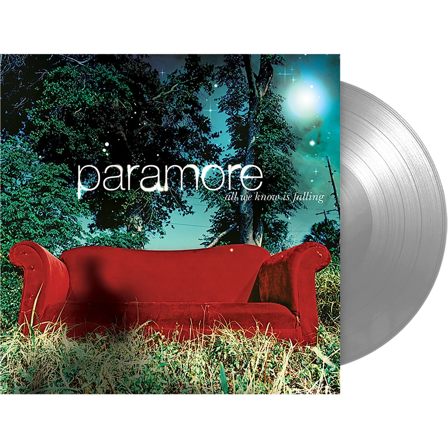 Paramore (2LP) & All We Know Is Falling (Silver LP Vinyl) & Riot! (Fbr 25Th Anniversary Edtion/Silver LP Vinyl) & All We Know Is Falling & Brand New Eyes