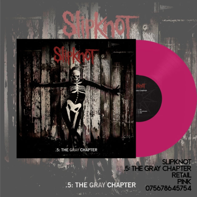 This is a 2 LP Vinyl SKU bundle.
1.This LP Vinyl is brand new.Format: LP VinylMusic Style: Nu MetalThis item's title is: .5: The Gray Chapter (X) (Pink Vinyl/2LP)Artist: SlipknotLabel: ROADRUNNER RECORDSBarcode: 075678645754Release Date: 7/22/2022
2.This LP Vinyl is brand new.