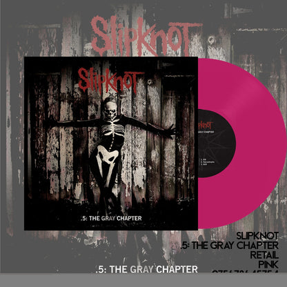 Slipknot (Lemon LP Vinyl) & Volume 3: The Subliminal Verses (X) (Violet Vinyl/2LP) & All Hope Is Gone (Orange Vinyl/2LP) & .5: The Gray Chapter (X) (Pink Vinyl/2LP)
