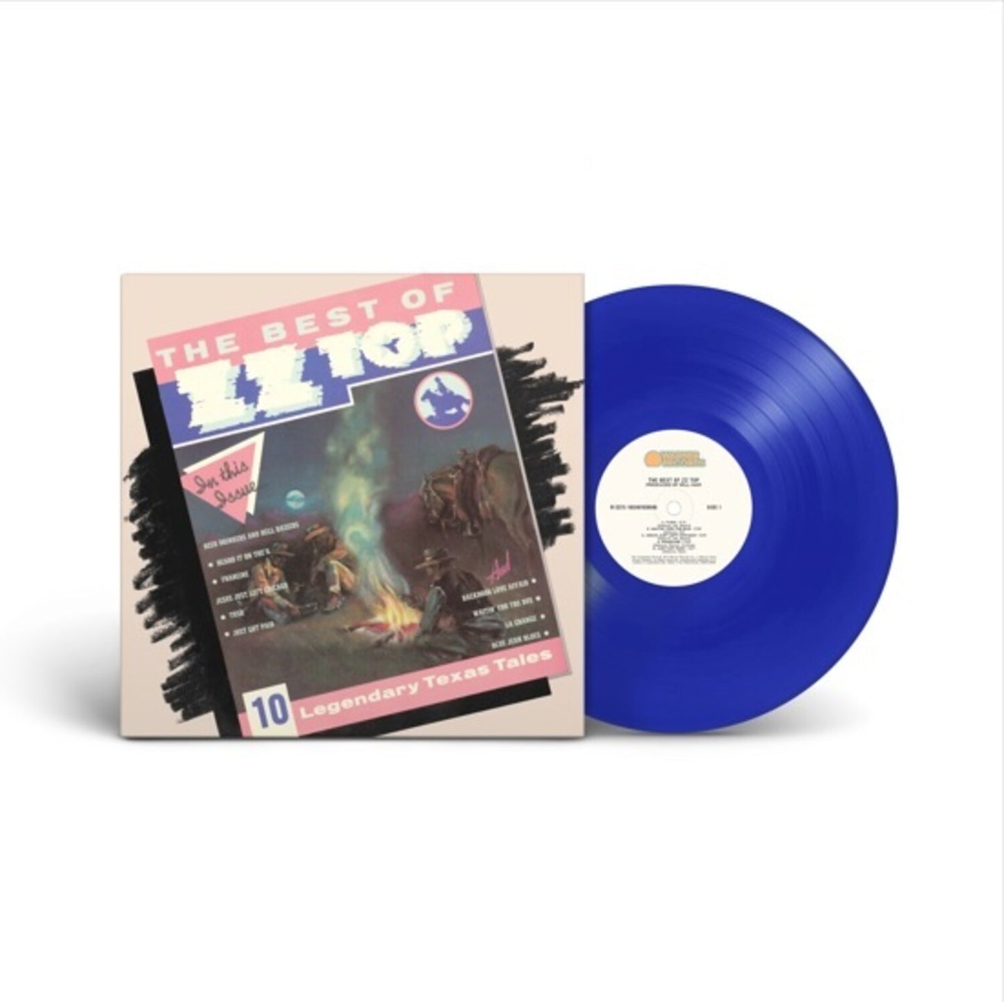 Best Of Zz Top (Translucent Blue LP Vinyl) (Rocktober) & Rio Grande Mud