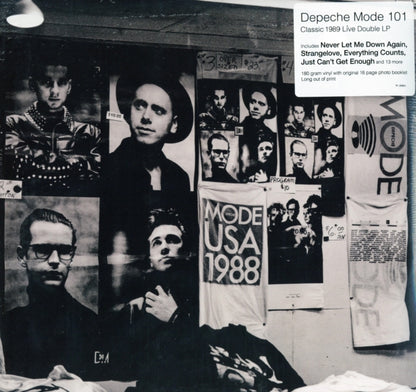 This is a 2 LP Vinyl SKU bundle.
1.This LP Vinyl is brand new.Format: LP VinylMusic Style: Synth-popThis item's title is: 101 (2LP/180G)Artist: Depeche ModeLabel: RHINO/WARNER BROS.Barcode: 081227942519Release Date: 10/21/2016
2.This LP Vinyl is brand new.