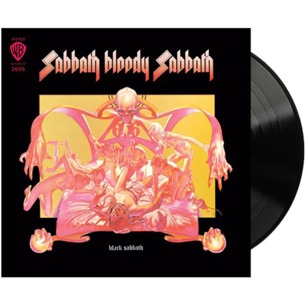 Black Sabbath - Sabotage (180G) & Sabbath Bloody Sabbath (180G) & Paranoid (180G) & Master Of Reality - LP Vinyl Bundle