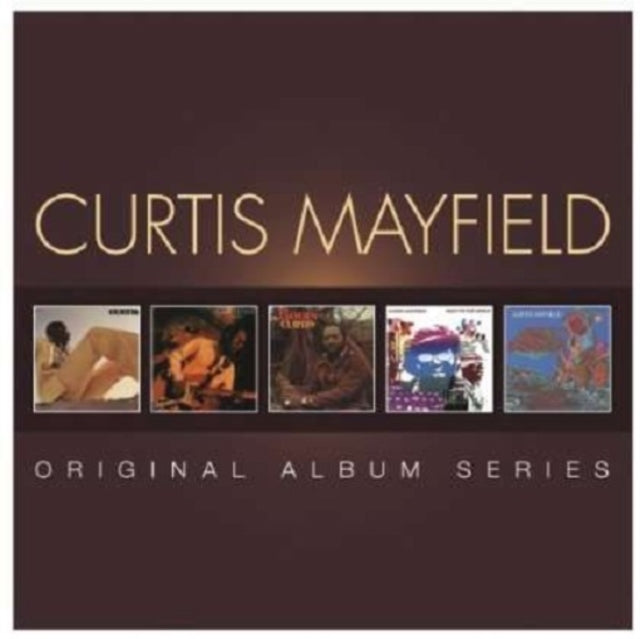 This CD is brand new.Format: CDMusic Style: FunkThis item's title is: Original Album SeriesArtist: Curtis MayfieldLabel: RHINOBarcode: 081227964894Release Date: 9/2/2013