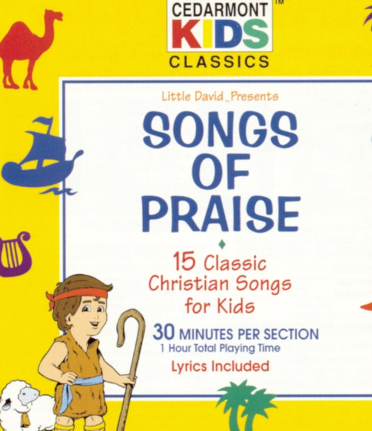 This CD is brand new.Format: CDMusic Style: HouseThis item's title is: Songs Of PraiseArtist: Cedarmont KidsLabel: MalligatorBarcode: 084418221929Release Date: 7/7/1997