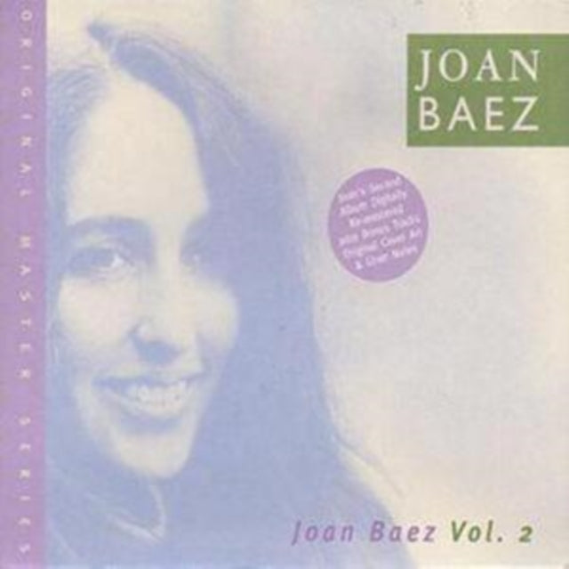 This CD is brand new.Format: CDMusic Style: Folk RockThis item's title is: Joan Baez 2Artist: Joan BaezBarcode: 090204872633Release Date: 11/26/2001