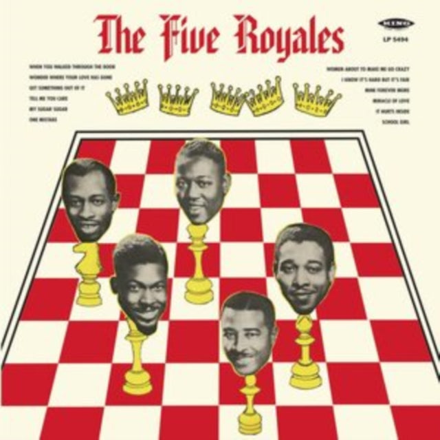 This LP Vinyl is brand new.Format: LP VinylMusic Style: Doo WopThis item's title is: Five RoyalesArtist: Five RoyalesLabel:  INC. SUNDAZED MUSICBarcode: 090771549419Release Date: 8/28/2015