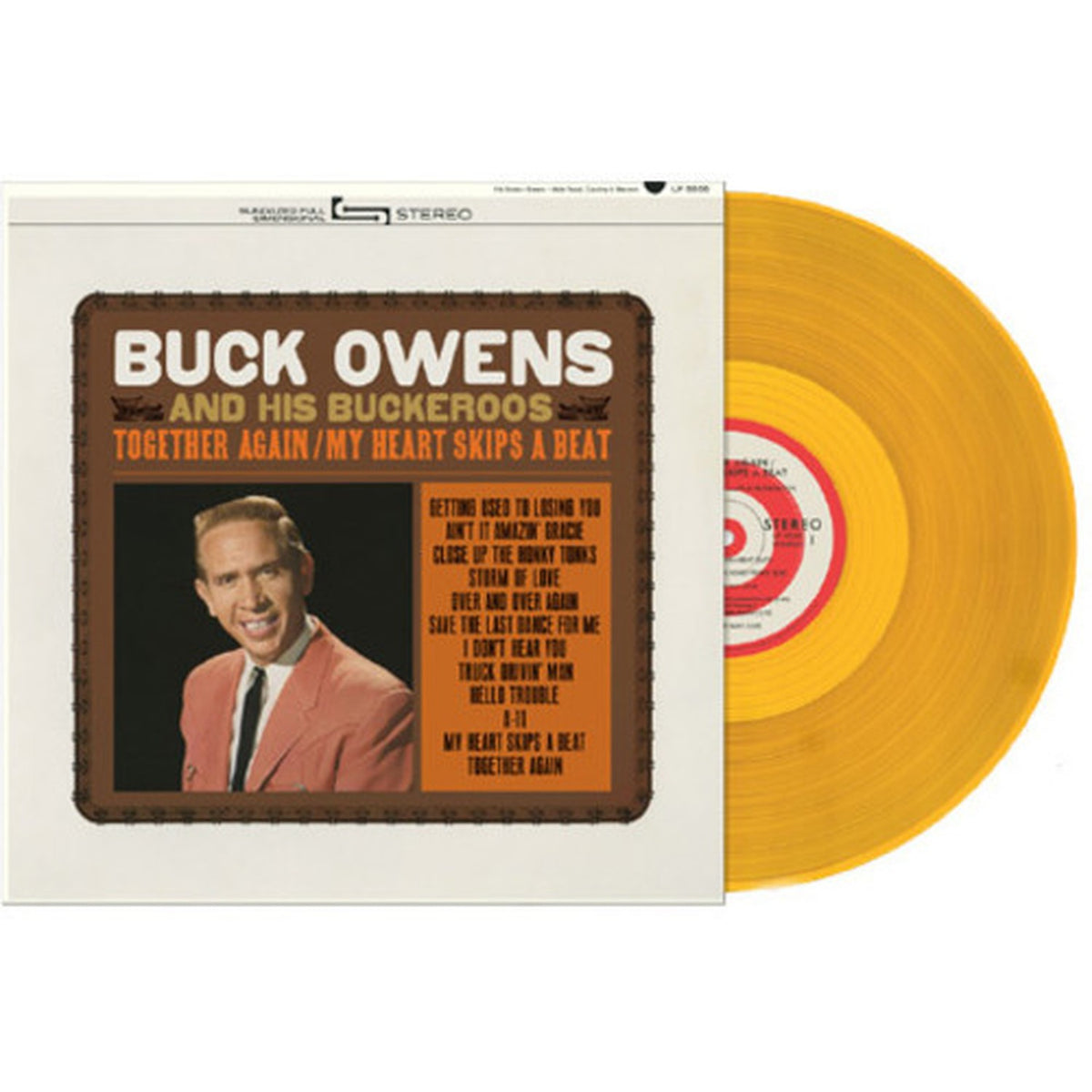 Together Again / My Heart Skips A Beat (Gold LP Vinyl)