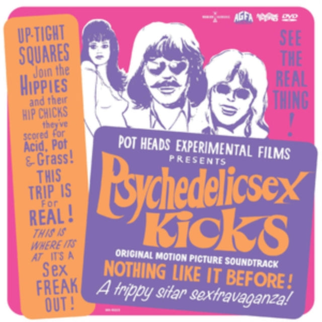This LP Vinyl is brand new.Format: LP VinylMusic Style: CountryThis item's title is: Original Motion Picture Soundtrack (Color LP Vinyl/DVD)Artist: Psychedelic Sex KicksLabel: MCA RecordsBarcode: 090771822314Release Date: 8/7/2020