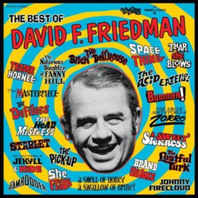This CD is brand new.Format: CDThis item's title is: Best Of David F. Friedman (CD/DVD)Artist: Something WeirdBarcode: 090771829122Release Date: 7/12/2024