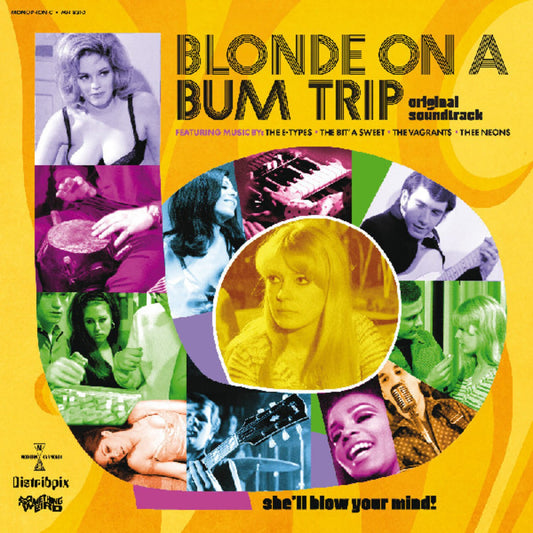 Blonde On A Bum Trip Original Soundtrack (Clear With Orange Swirl LP Vinyl)