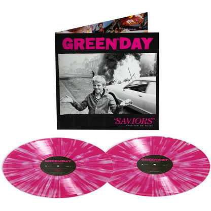 Saviors (Edition De Luxe/2LP/Hot Pink W/ White Splatter Vinyl) & Saviors (180G/Deluxe LP Vinyl) & Saviors & American Idiot (W/Poster)