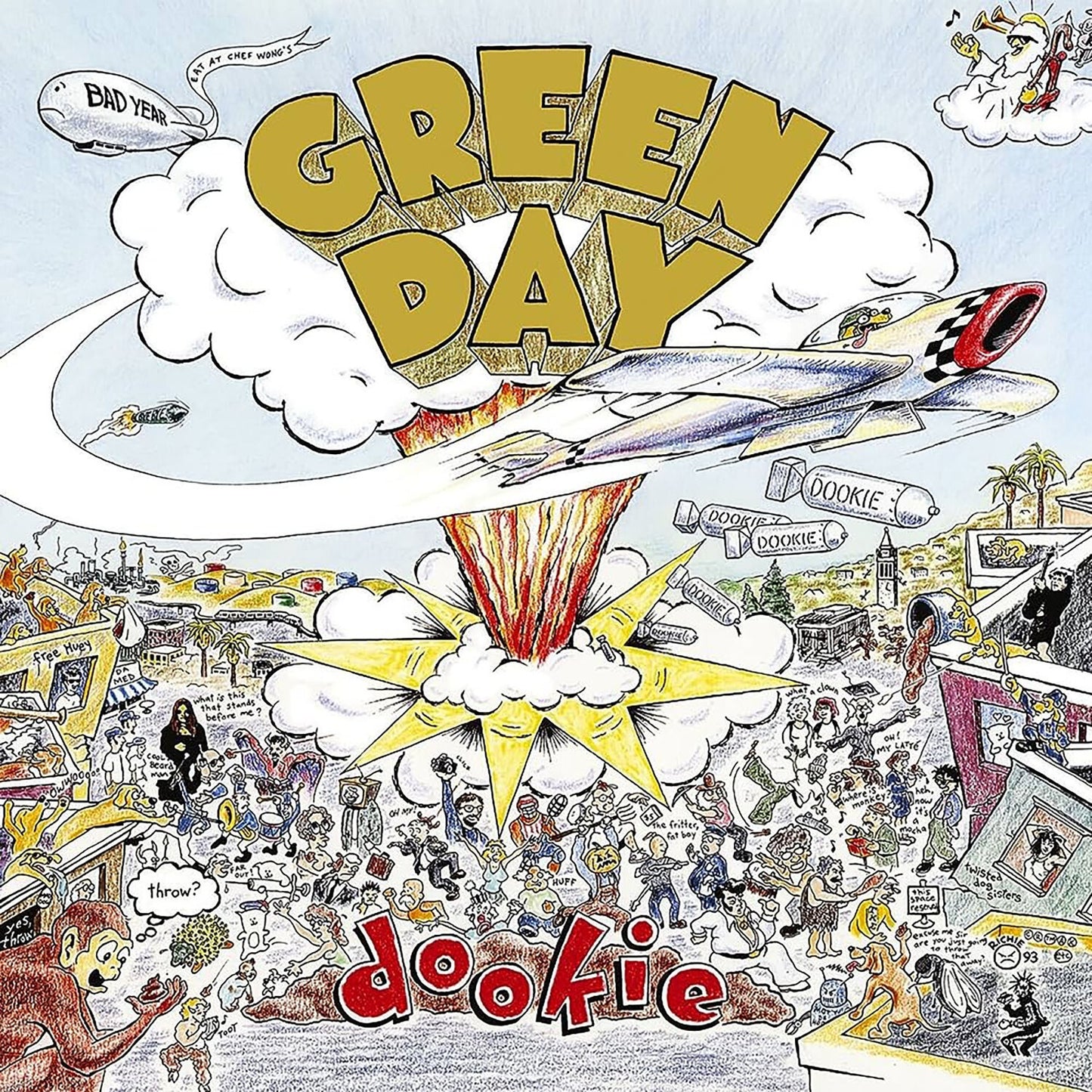 Dookie (X) (Baby Blue LP Vinyl) & Saviors & American Idiot (W/Poster)
