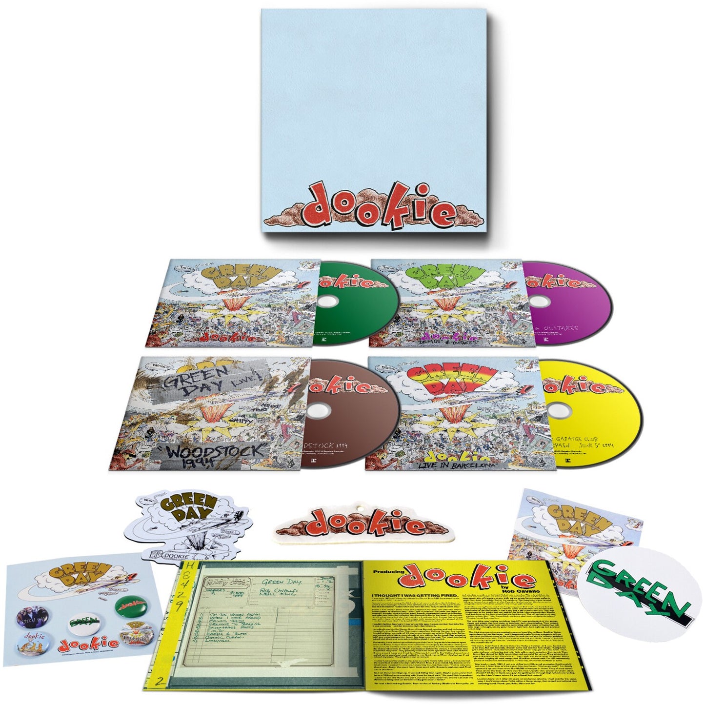 Dookie (X) (30Th Anniversary/Deluxe/4CD) & Studio Albums 1990 - 2009