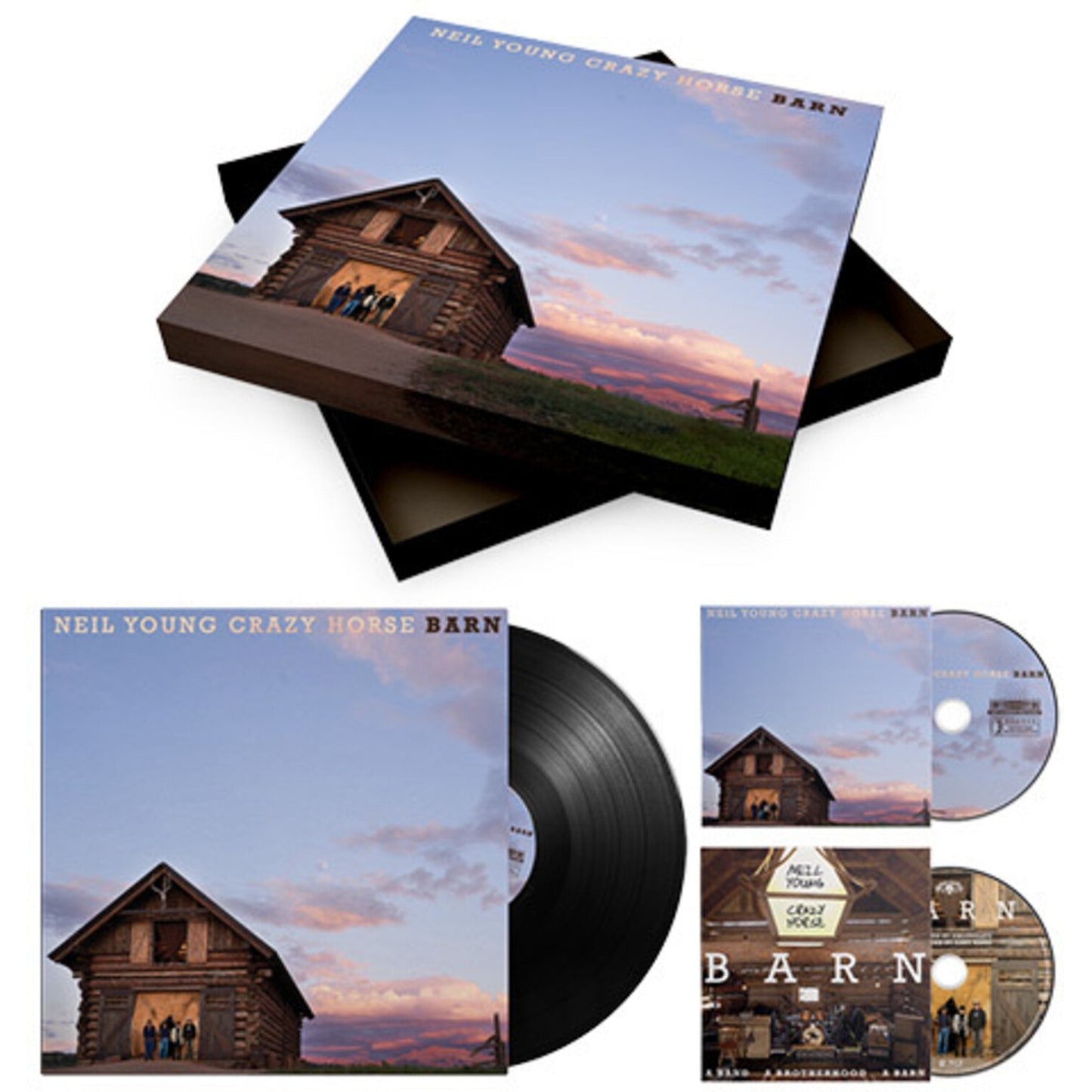 Barn (Deluxe Edition/LP/CD/Blu-Ray) & Way Down In The Rust Bucket (Deluxe/4LP/2CD/DVD) & Colorado (3-Sided 2LP/7Inch)