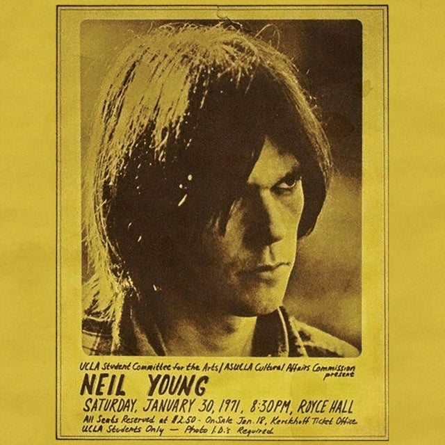 This LP Vinyl is brand new.Format: LP VinylMusic Style: Italo-DiscoThis item's title is: Royce Hall 1971Artist: Neil YoungLabel: REPRISEBarcode: 093624885085Release Date: 6/3/2022