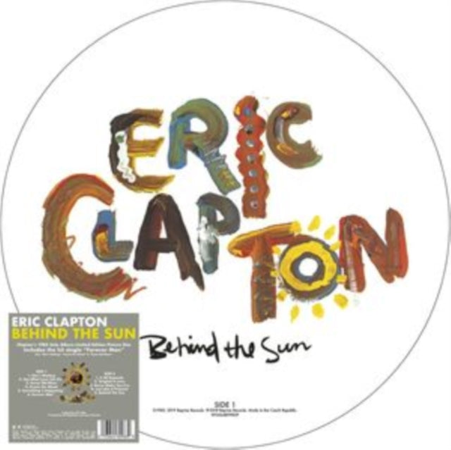 This LP Vinyl is brand new.Format: LP VinylThis item's title is: Behind The Sun (Picture Disc)Artist: Eric ClaptonLabel: REPRISEBarcode: 093624899839Release Date: 3/20/2023