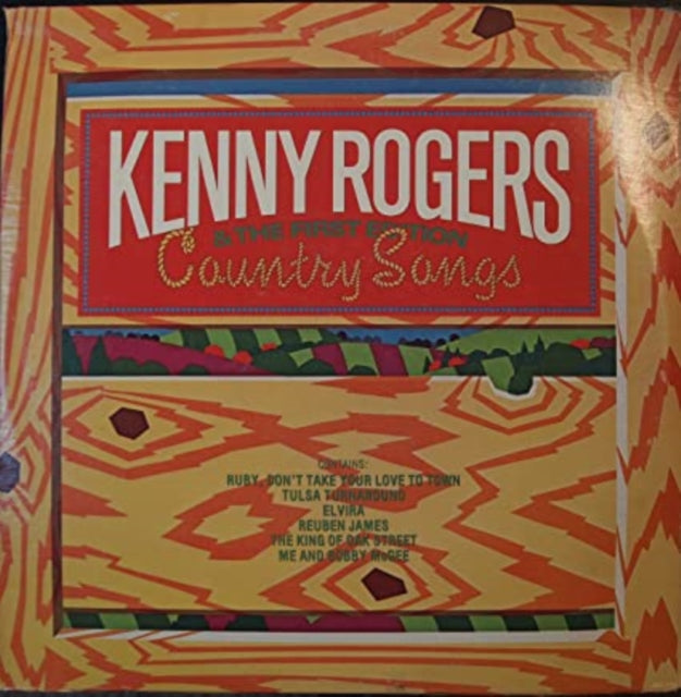 This LP Vinyl is brand new.Format: LP VinylThis item's title is: Country Songs (Tulsa Turnaround, Ruby.., Me & Bobby Mcgee)Artist: Kenny & The First Edition RogersLabel: MCABarcode: 093652743012