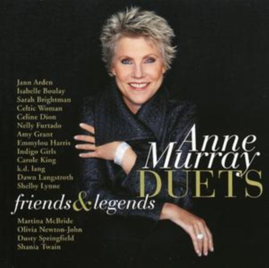 This CD is brand new.Format: CDThis item's title is: Duets Friends & LegendsArtist: Anne MurrayBarcode: 094638627821Release Date: 1/15/2008