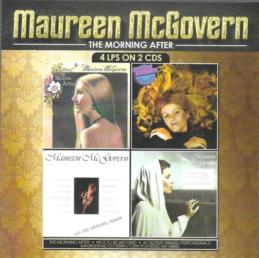 This CD is brand new.Format: CDThis item's title is: Morning After-Can You Read My Mind-Her Best-4 LPs On 2 CDs (2CD)Artist: Maureen McgovernBarcode: 097037037161Release Date: 11/17/2023