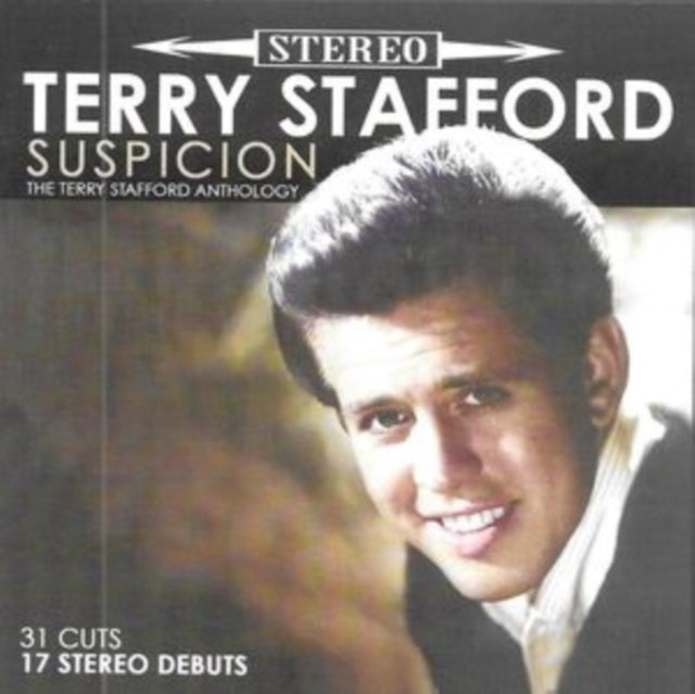 This CD is brand new.Format: CDThis item's title is: Suspicion-The Terry Stafford Anthology-31 Cuts-17 Stereo DebutsArtist: Terry StaffordBarcode: 097037063160Release Date: 5/17/2024