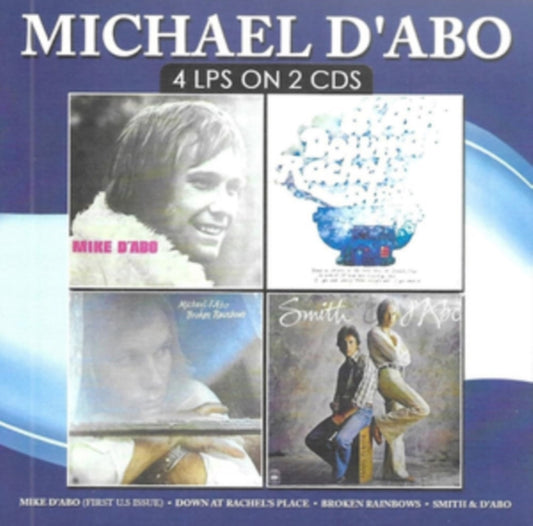 This CD is brand new.Format: CDThis item's title is: Mike D'abo / Down At Rachel's Place / Broken Rainbows / Smith & D'abo (2CD)Artist: Michael D'aboBarcode: 097037065768Release Date: 6/21/2024