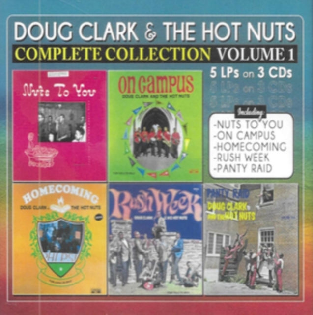 This CD is brand new.Format: CDThis item's title is: Nuts To You / On Campus / Homecoming / Rush Week / Panty RaidArtist: Doug & Hot Nuts ClarkBarcode: 097037066161Release Date: 6/21/2024