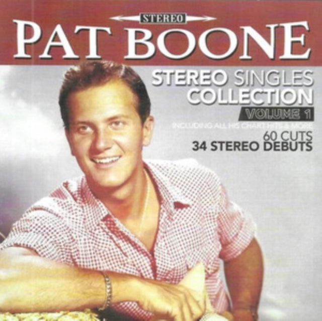 This CD is brand new.Format: CDThis item's title is: Stereo Singles Collection, Vol. 1-60 Cuts-34 Stereo Debuts (2CD)Artist: Pat BooneBarcode: 097037072964Release Date: 8/2/2024