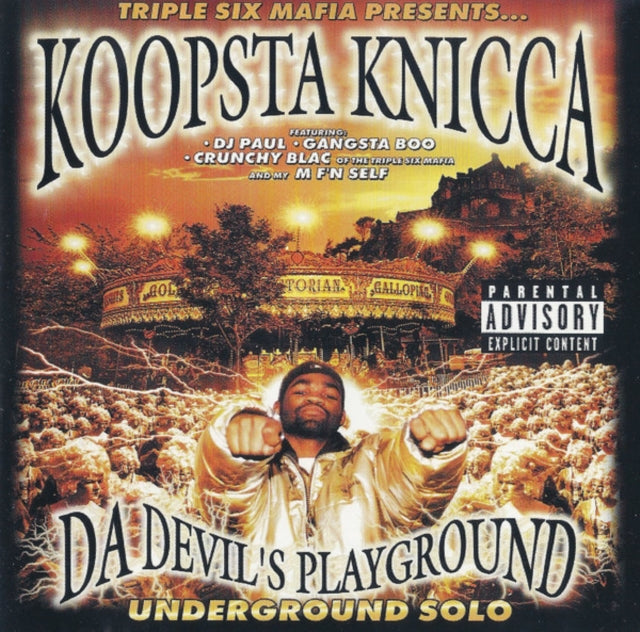 This LP Vinyl is brand new.Format: LP VinylMusic Style: HorrorcoreThis item's title is: Da Devil's PlaygroundArtist: Koopsta KniccaLabel: D-EVIL RECORDSBarcode: 097037999315Release Date: 4/16/2021