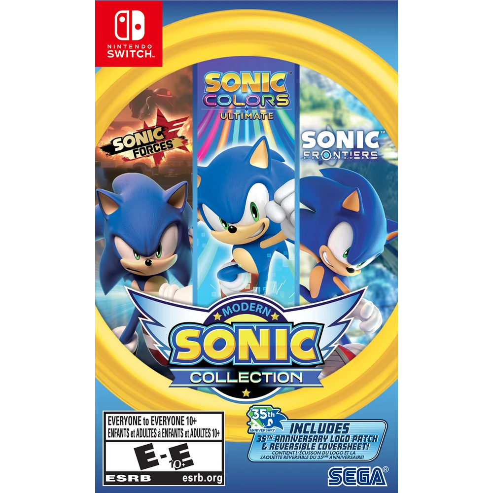 Modern Sonic Collection - Switch - Cover
