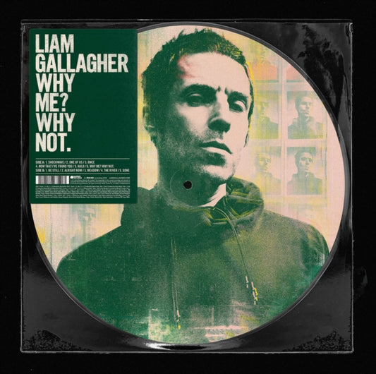 Product Image : This LP Vinyl is brand new.<br>Format: LP Vinyl<br>This item's title is: Why Me? Why Not (Picutre Disc)<br>Artist: Liam Gallagher<br>Label: WARNER RECORDS<br>Barcode: 190295408404<br>Release Date: 11/29/2019