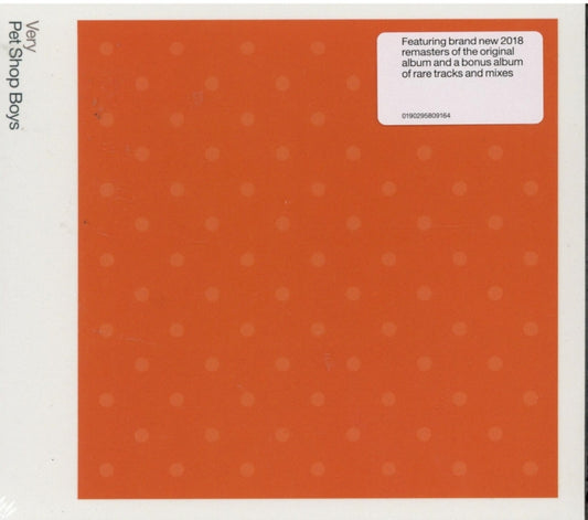 This CD is brand new.Format: CDMusic Style: HouseThis item's title is: Very: Further Listening 1992-1994 (2CD)Artist: Pet Shop BoysLabel: RHINO/PARLOPHONEBarcode: 190295809164Release Date: 8/31/2018