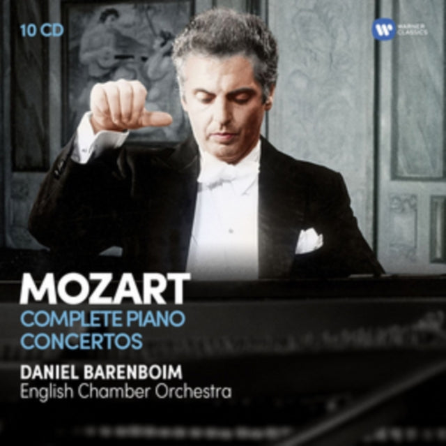 This CD is brand new.Format: CDMusic Style: ClassicalThis item's title is: Mozart: Complete Piano Concertos (10CD)Artist: Daniel BarenboimLabel: WARNER CLASSICSBarcode: 190295974923Release Date: 8/19/2016