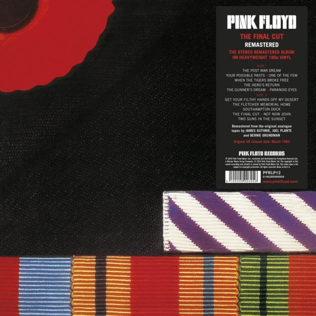 This LP Vinyl is brand new.Format: LP VinylMusic Style: Prog RockThis item's title is: Final CutArtist: Pink FloydLabel: WARNER VISION CDBarcode: 190295996956Release Date: 1/20/2017