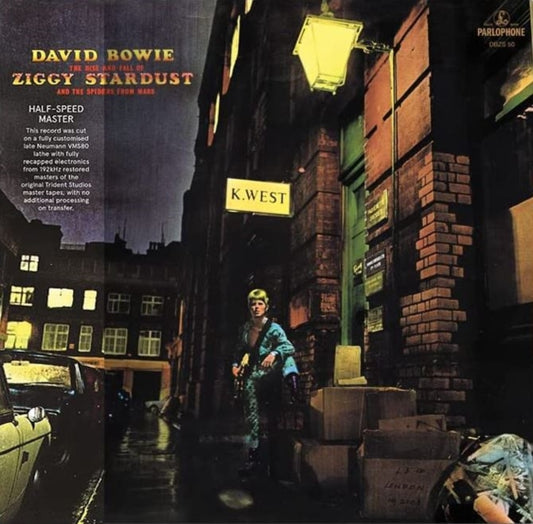 This LP Vinyl is brand new.Format: LP VinylMusic Style: GlamThis item's title is: Rise & Fall Of Ziggy Stardust & The Spiders From Mars (2012 Remaster/Half-Speed Master)Artist: David BowieLabel: RHINO/PARLOPHONEBarcode: 190296314353Release Date: 6/17/2022