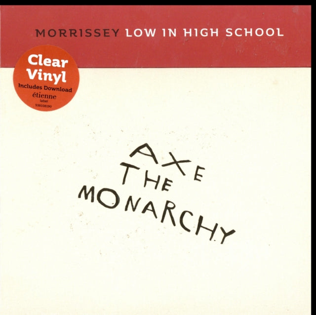 Product Image : This 7 inch Vinyl is brand new.<br>Format: 7 inch Vinyl<br>This item's title is: Low In High School (7Inch Box Set) (I)<br>Artist: Morrissey<br>Label: BMG RIGHTS MANAGEMENT (UK) LTD<br>Barcode: 190296960109<br>Release Date: 12/8/2017