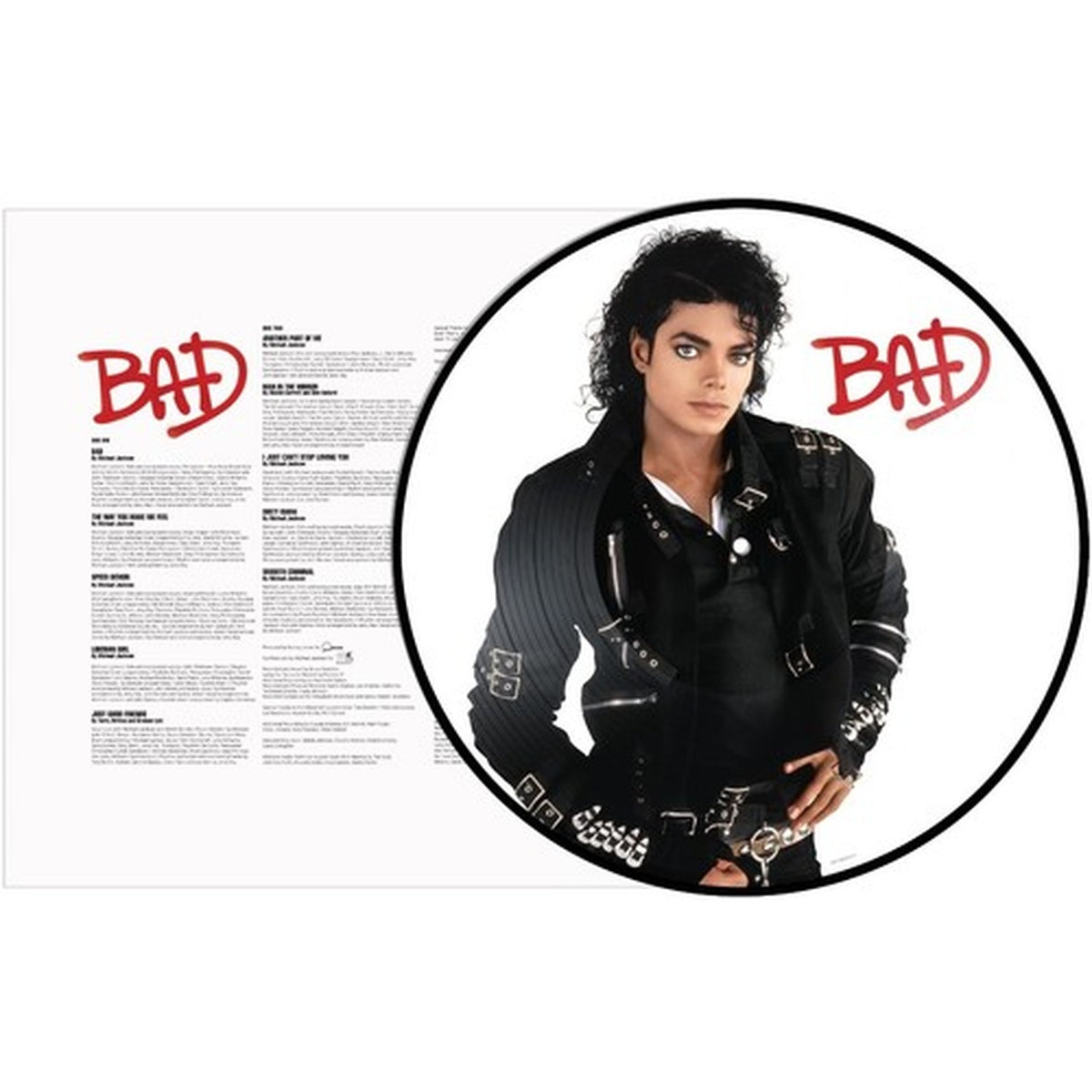 Bad (Picture Disc) & Michael Jackson - Scream (2LP) (New LP Vinyl)