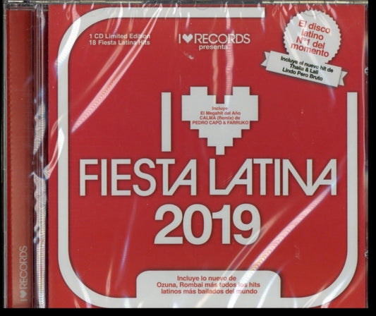 This CD is brand new.Format: CDMusic Style: Dance-popThis item's title is: I Love Fiesta Latina 2019Artist: Varios InterpretesBarcode: 190759467725Release Date: 4/4/2019