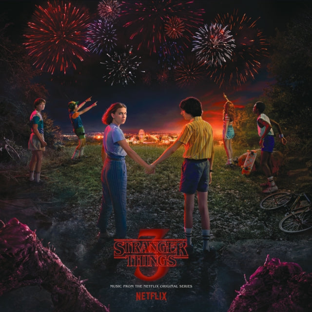 Stranger Things: Soundtrack From The Netflix Original Series, Season 3  (2LP/7Inch) & Stranger Things: Halloween Sounds From The Upside Down (Pumpkin Orange LP Vinyl)