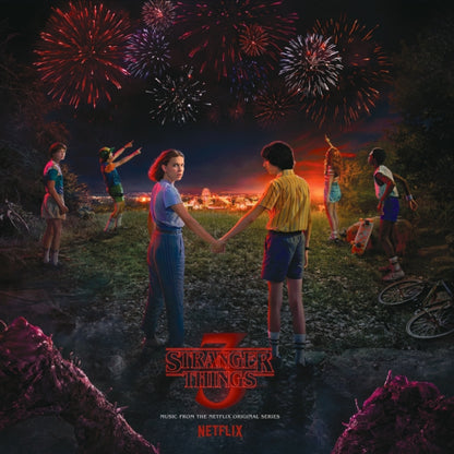 Stranger Things: Soundtrack From The Netflix Original Series, Season 3  (2LP/7Inch) & Stranger Things: Halloween Sounds From The Upside Down (Pumpkin Orange LP Vinyl)