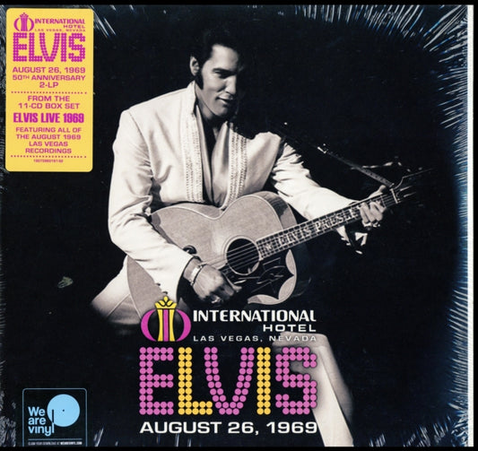 This LP Vinyl is brand new.Format: LP VinylMusic Style: AbstractThis item's title is: Live At The International Hotel, Las Vegas, Nv August 26, 1969 (2LP/140G/ Dl Insert)Artist:  Elvis PresleyLabel: LEGACY/ RCA RECORDSBarcode: 190759601617Release Date: 8/9/2019