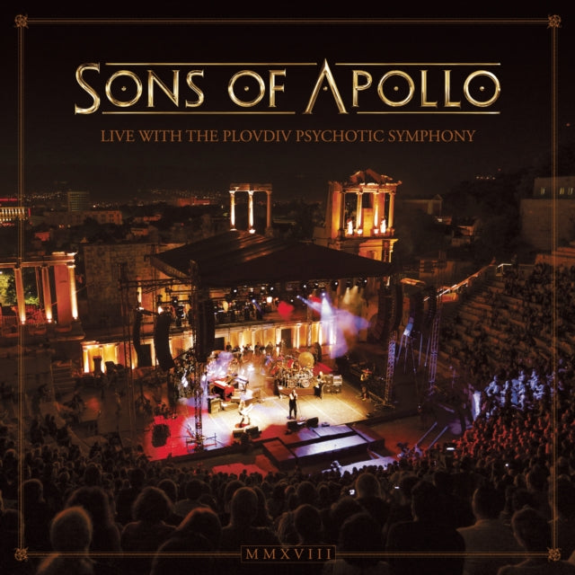 This CD is brand new.Format: CDMusic Style: Progressive MetalThis item's title is: Live With The Plovdiv Psychotic Symphony (3 CD/DVD/Blu-Ray)Artist: Sons Of ApolloLabel: INSIDEOUTMUSIC/ CENTURY MEDIA/Barcode: 190759726822Release Date: 8/30/2019