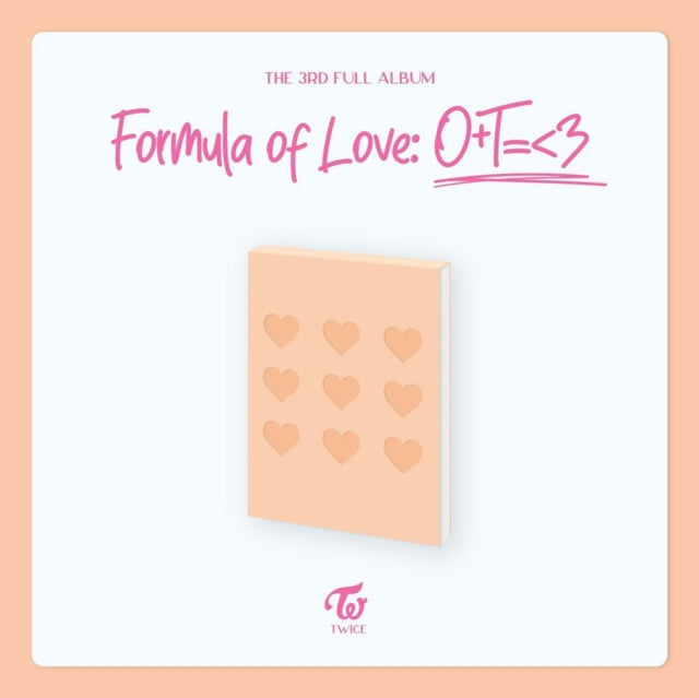 This CD is brand new.Format: CDThis item's title is: Formula Of Love: O+T=<3 (Full Of Love Ver.)Artist: TwiceBarcode: 192641681660Release Date: 11/12/2021