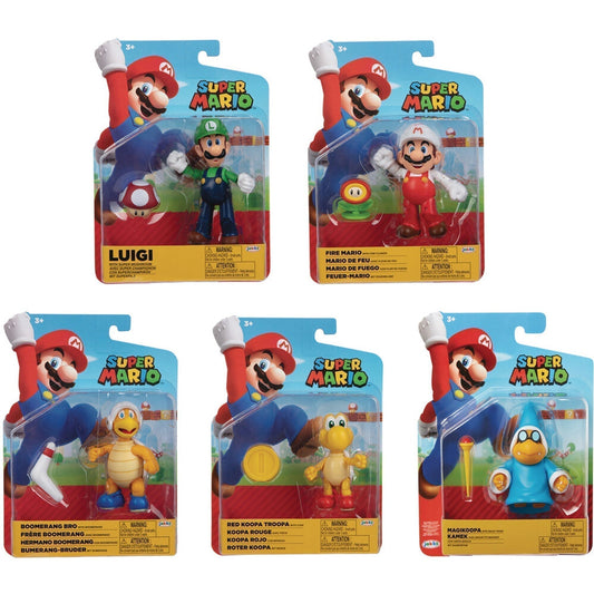 World of Nintendo: 4" Figures Wave 25 - Assorted (12)