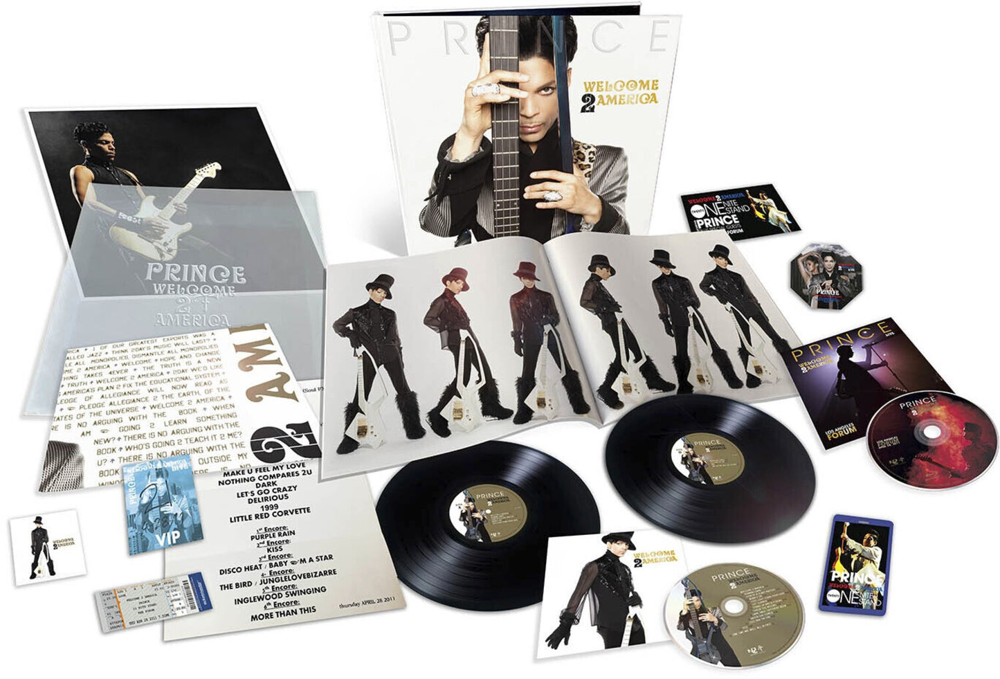 For You & Prince (X) & Welcome 2 America (Deluxe/2LP/CD/Blu-Ray) & Come & Vault - Old Friends 4 Sale & Batman Ost