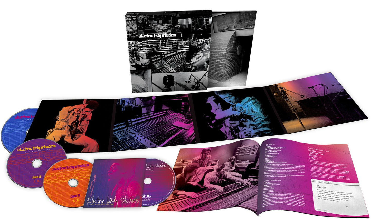 Electric Lady Studios: A Jimi Hendrix Vision (3CD/Blu-Ray Box Set)