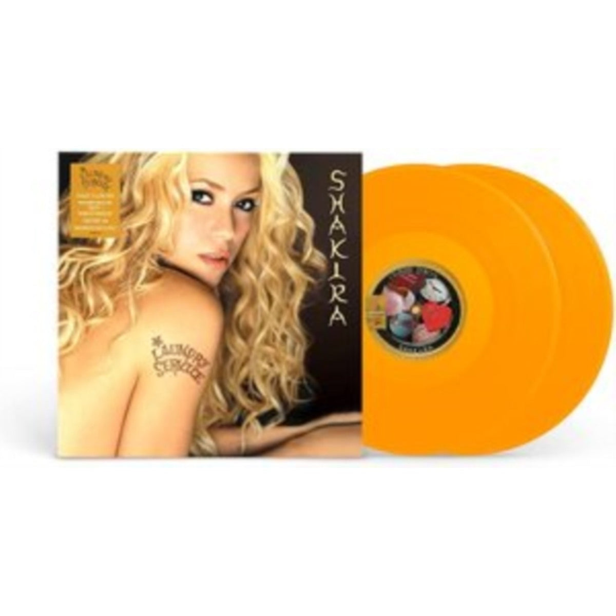 Shakira - Laundry Service (2LP/Yellow Vinyl) & Mtv Unplugged (2LP)