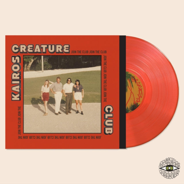 This LP Vinyl is brand new.Format: LP VinylMusic Style: Psychedelic RockThis item's title is: Join The Club (Limited/Clear Orange LP Vinyl)Artist: Kairos Creature ClubLabel:  LLC GREENWAY RECORDSBarcode: 196292201987Release Date: 10/8/2021