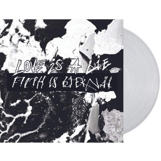 This LP Vinyl is brand new.Format: LP VinylMusic Style: HardcoreThis item's title is: Love Is A Lie, Filth Is Eternal (Natural Clear LP Vinyl)Artist: Filth Is EternalLabel:  LLC QUIET PANICBarcode: 196292925487Release Date: 4/22/2022